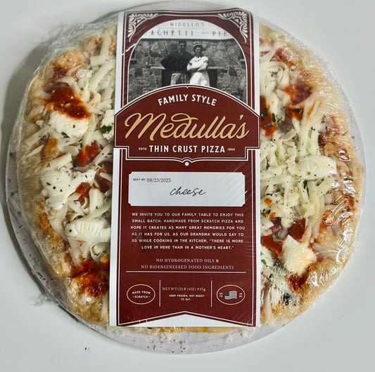 12 Inch Round Cheese Pizza - Frozen