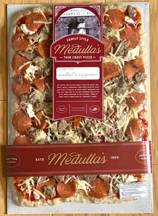 12X16 Pepperoni & Meatball Pizza - Frozen